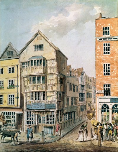 Ecke Fleet Street und Chancery Lane von William Alexander